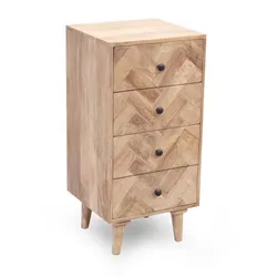 Komoda 52 cm PARQUET - drewno mango