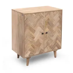 Komoda 80 cm PARQUET - drewno mango