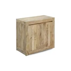 Komoda drewniana 2-drzwiowa MILANO - mango naturalne