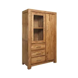 Witryna drewniana MODENA - palisander teak