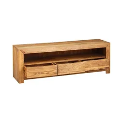Szafka RTV drewniana 3 szuflady VERONA - palisander teak