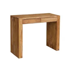 Konsola drewniana z dwiema szufladami VERONA - palisander teak