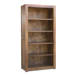 Biblioteczka drewniana MILANO - palisander miodowy