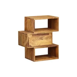 Szafka nocna z szufladką COMO - palisander teak