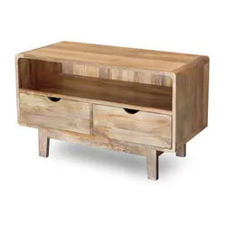 Szafka RTV 100cm RETRO - drewno mango