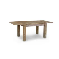Stół rozkładany drewniany MODENA 120/200x80 - palisander teak