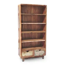 Regał drewniany 90cm RETRO - drewno z odzysku