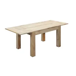 Stół rozkładany drewniany MILANO 120/200x80 - mango naturalne