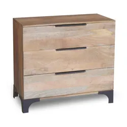 Komoda 3 szuflady drewniana SOHO