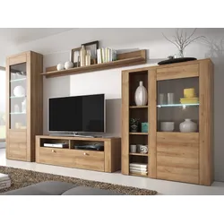 Meblościanka LARONA 10 - dąb riviera