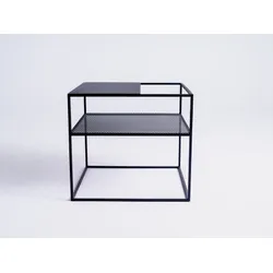 Stolik kawowy MATRIX METAL 50 - czarny