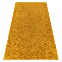 Dywan AMBER shaggy 5cm - złoty