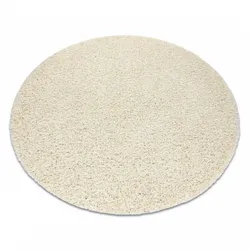 Dywan okrągły CREAM shaggy 5cm - krem