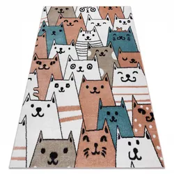 Dywan CAT TEAM - różowy