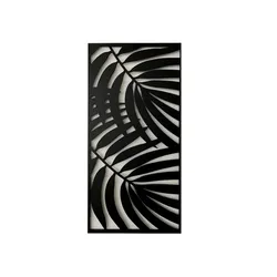 Obraz metalowy ażurowy TOY20-0322 liście