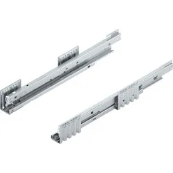 Prowadnice z hamulcem MERIVOBOX BLUMOTION 450 B / dł. 45 cm / 40 kg / wysuw 100%