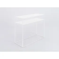Konsola TENSIO 2 FLOOR METAL 100x35 - biały