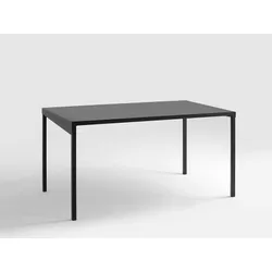 Stół jadalniany OBROOS METAL 140x80 - czarny