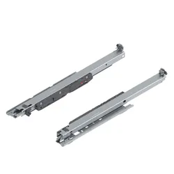 Prowadnica z hamulcem MOVENTO BLUMOTION SU 760H SU / dł. 40 cm / wysuw 100% / montaż do dna