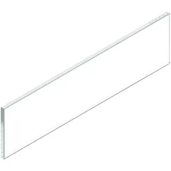 MERIVOBOX element dekoracyjny - bok, wysokość E, dł.=450 mm, szkło przezroczyste