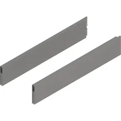 MERIVOBOX BOXCAP, dł.=550 mm, wysokość E, lewy/prawy+szary indium mat*P/U: 10