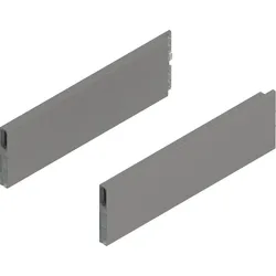 MERIVOBOX BOXCAP, dł.=350 mm, wysokość E, lewy/prawy+szary indium mat*P/U: 10