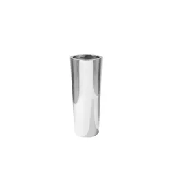 Lustrzana wysoka donica HT112-2 90 cm - stalowy