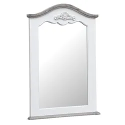 Lustro prowansalskie RIMINI WHITE 053 - biały