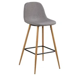 Hoker WILMA 101 cm - jasny szary/brązowy