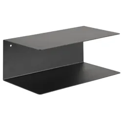 Półka metalowa JOLIET 35 cm - czarny