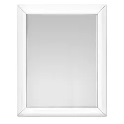 Lustro wiszące 15JZ191M 80x100 - białe szkło