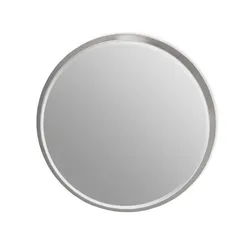 Lustro okrągłe fazowane 12F-361 100cm - srebrny