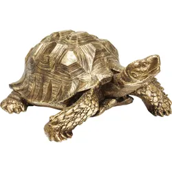 Dekoracja stojąca TURTLE BIG - złoty