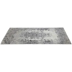 Dywan bawełniany KELIM POP GREY 240x170 - szary
