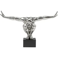 Figurka dekoracyjna ATHLET XL 100 - srebrny