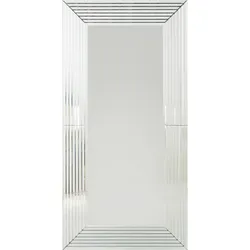 Lustro wiszące LINEA 100x200 - srebrny