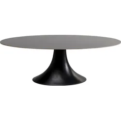 Stół owalny GRANDE POSSIBILITA 220x120 - czarny