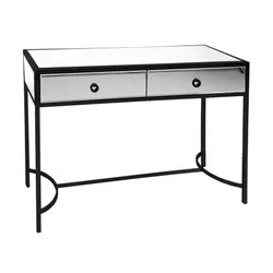 Toaletka lustrzana LW6071 - lustrzany/czarny
