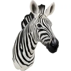 Dekoracja ścienna ZEBRA 33x78 - czarny/biały