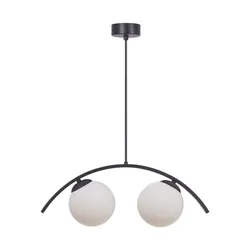 Lampa wisząca WAVE 2 5013 - czarny/biały