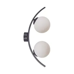 Kinkiet HELIX 5015 - czarny/biały