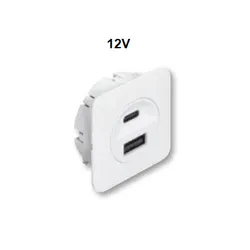Stacja ładująca USB, Häfele Loox5 12V / Biały