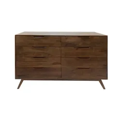 Komoda drewniana z szufladami STOCKHOLM ST-22-MWL - orzech