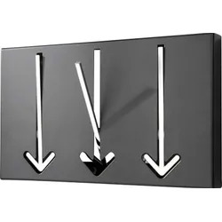 Wieszak ścienny ARROW - czarny