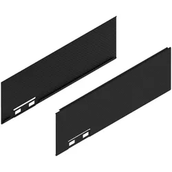 LEGRABOX Element dekoracyjny, wysokość M (90.5 mm), dł.=270 mm, prawy+lewy+czarny carb./carb.look*P/U: 20