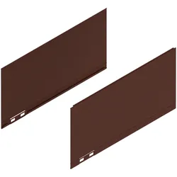 LEGRABOX Element dekoracyjny, wysokość C (177 mm), dł.=350 mm, prawy+lewy+noble rust*P/U: 10