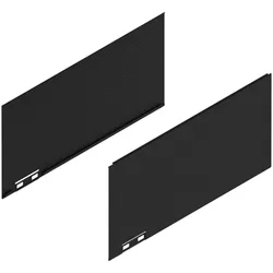 LEGRABOX Element dekoracyjny, wysokość C (177 mm), dł.=350 mm, prawy+lewy+czarny carb./carb.look*P/U: 10