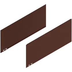 LEGRABOX Element dekoracyjny, wysokość F (241 mm), dł.=550 mm, prawy+lewy+noble rust*P/U: 10