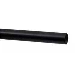 Drążek ubraniowy okrągły W01 - czarny mat / fi 25 mm / dł. 300 cm 