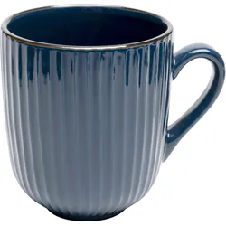 Kubek ceramiczny MUSE 360 ml - niebieski
